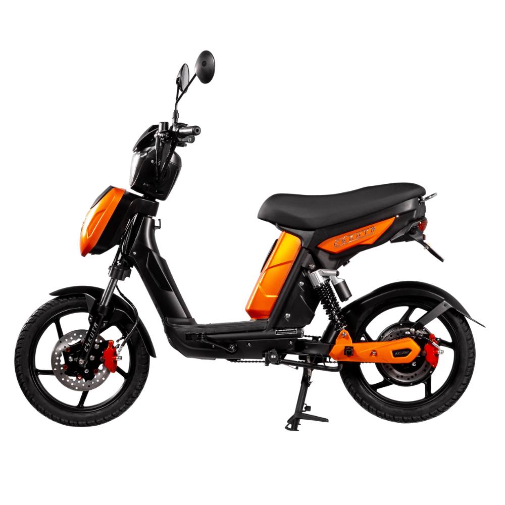 SX-250 Series 4 Classic Matte Orange Side Angle